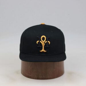 Custom hat plain color hip hop baseball cap unisex hard top flat brim hat big head cap