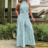 INS Fashion Sexy Print European jumpsuits - 图片 3